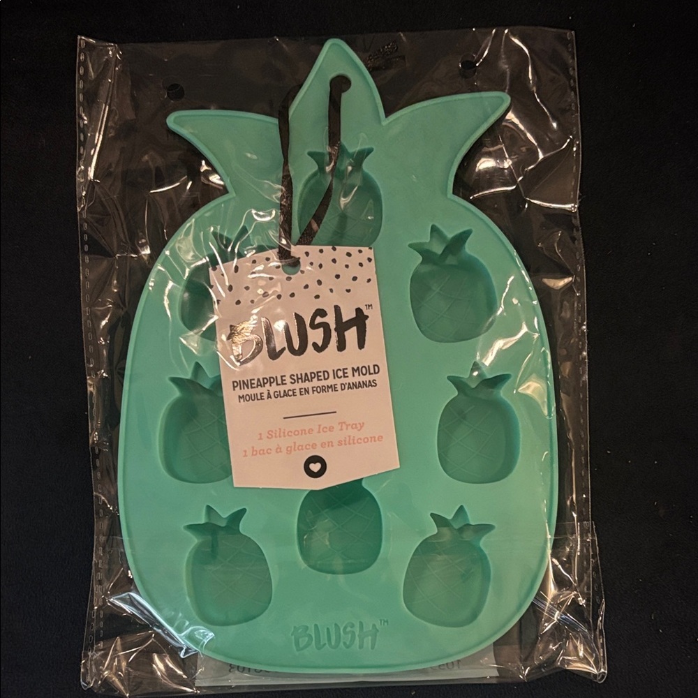 Blush Teal Pineapple Ice Tray